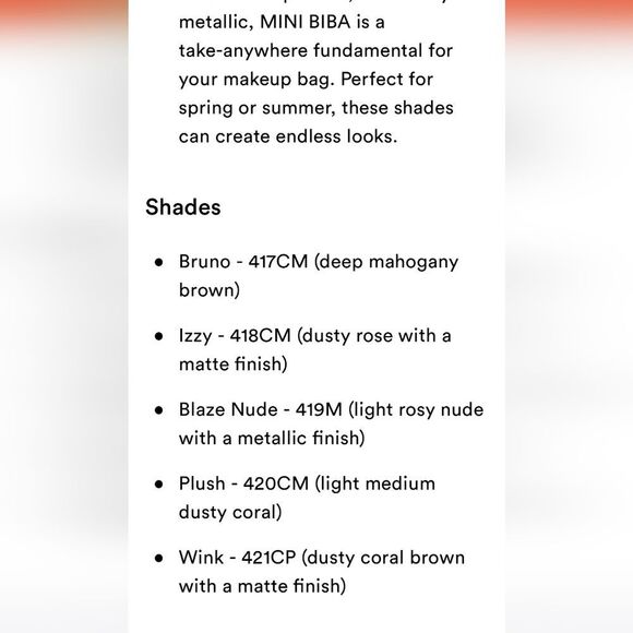 Natasha Denona Mini Biba Eyeshadow Palette - Picture 10 of 10